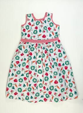 PEACH N CREAM GIRLS VINTAGE DRESS SIZE 6